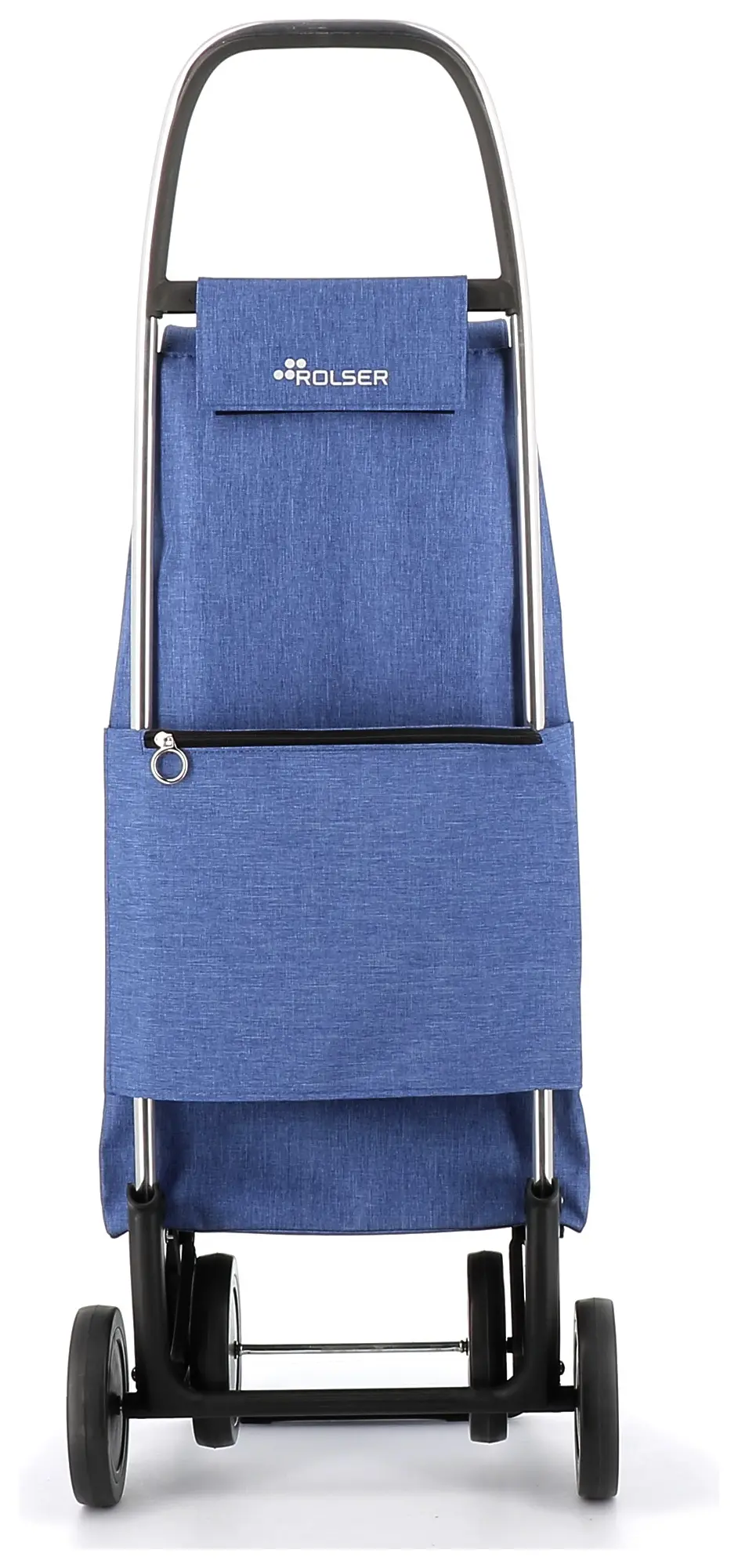 Carro de la compra Rolser I-MAX Tweed 4 Ruedas 43 L, Azul - imagen 3