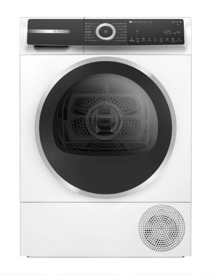 Secadora con bomba de calor Bosch WQH246B0ES, 9 kg, clase B, 92 kWh/100 ciclos, 59 dB, AutoDry, condensador autolimpiante, Home Connect