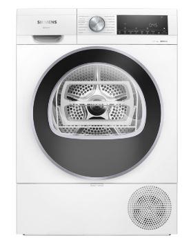 Secadora con bomba de calor Siemens WQ33G2D0ES, 8 kg, clase C, 97 kWh/100 ciclos, 64 dB, autoDry, rápido 40 min, blanco